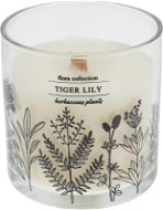 H&L Vonná svíčka ve skle Tiger Lilly, průměr 10 cm, bílá - Sviečka