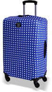 BERTOO Blue polka dots M - Luggage Cover