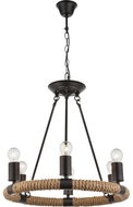 Globo - Chandelier on a Chain 6xE27/40W/230V - Chandelier