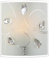 Globo - Crystal Wall Lamp 1xE27/60W/230V - Wall Lamp