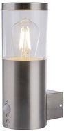 Globo - Outdoor Wall Lamp with Sensor, 1xE27/60W/230V, IP44 - Wall Lamp