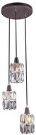 Globo - Crystal Chandelier on Cable 3xE14/40W/230V - Chandelier