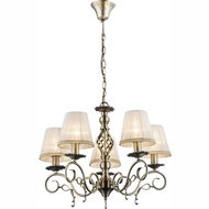 Globo - Chandelier on a Chain 5xE14/60W/230V - Chandelier