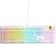 Glorious GMMK 3 HE 100 % Custom Gaming-Tastatur - Pre-Built, ISO (DE), Fox HE Switches, weiß - DE - Gaming-Tastatur