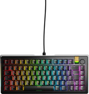 Glorious GMMK 3 Pro HE 75 % Custom Gaming-Tastatur - Pre-Built, ISO (DE), Fox HE Switches, schwarz - - Gaming Keyboard