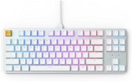 Glorious GMMK TKL White Ice Edition - Gateron-Brown, USA, weiß - Gaming-Tastatur