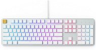 Glorious GMMK Full Size White Ice Edition - Gateron-Brown, US, White - Gaming Keyboard