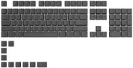 Glorious GPBT Keycaps - 114 PBT, ANSI, US-Layout, Black Ash - Pótbillentyű