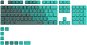 Glorious PC Gaming Race GPBT Keycaps - 115 PBT - ISO - UK - Rain Forest - Tastatur-Ersatztasten
