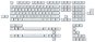 Glorious Aura Keycaps v2 biele - Náhradné klávesy