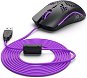 Glorious PC Gaming Race Ascended Cable V2 – Purple Reign - Príslušenstvo ku klávesnici