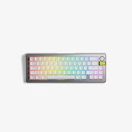 GLORIOUS GMMK 3 PRO HE 65% Prebuilt Wireless Silver - US INTL - Gaming Keyboard