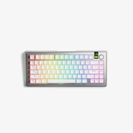 GLORIOUS GMMK 3 PRO 75% Prebuilt Wireless Silver - US - Gaming Keyboard