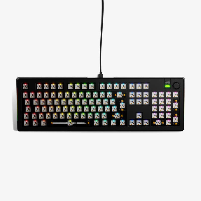 GLORIOUS GMMK 3 100% Barebones Wired Black - ISO