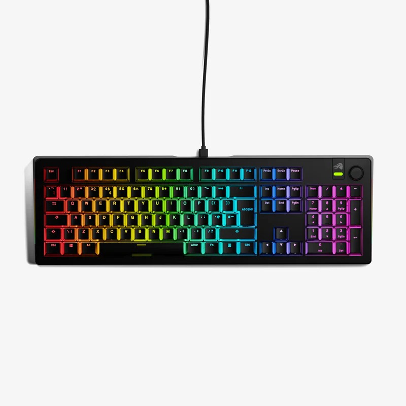 GLORIOUS GMMK 3 100% Prebuilt Wired Black - UK