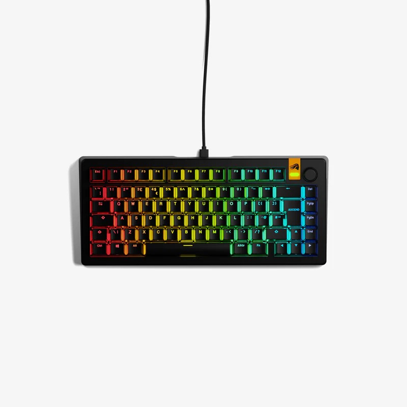 GLORIOUS GMMK 3 HE 75% Prebuilt Wired Black - UK