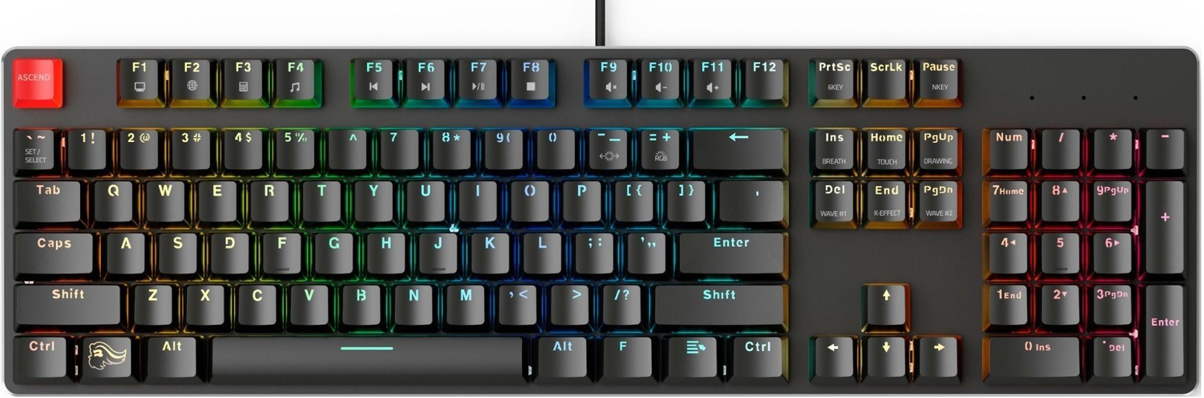 GLORIOUS GMMK 3 HE 100% Prebuilt Wired Black - UK