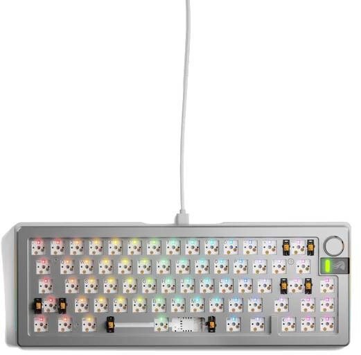 GLORIOUS GMMK 3 PRO 65% Barebones Wired Silver - US