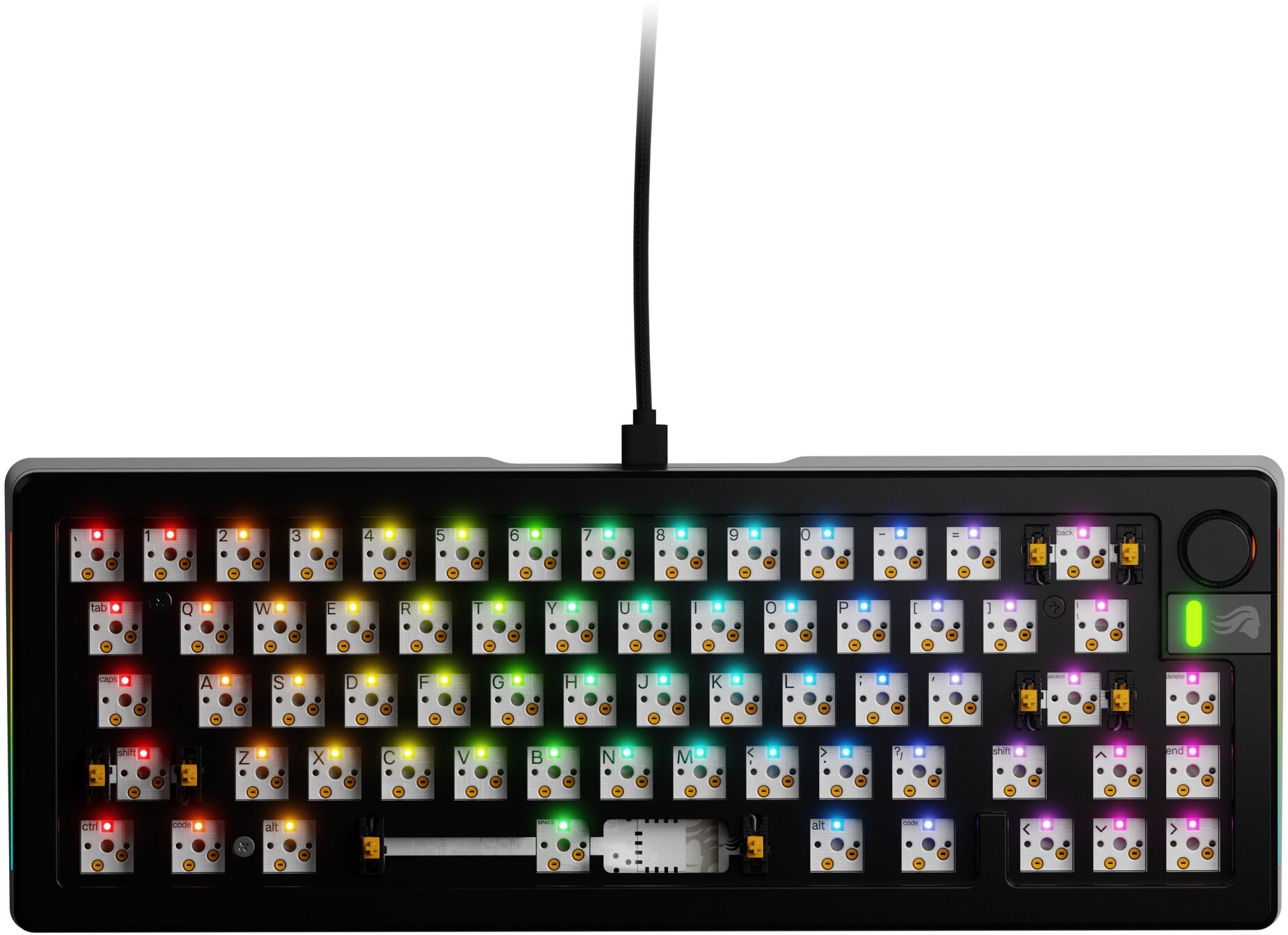 GLORIOUS GMMK 3 PRO 65% Barebones Wired Black - US