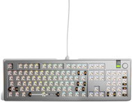 GLORIOUS GMMK 3 PRO 100% Barebones Wired Silver - US - Custom Keyboard