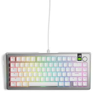 GLORIOUS GMMK 3 PRO 75% Prebuilt Wired Silver - US - Gaming Keyboard