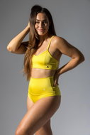 GoldBee Drawstring Bottom Yellow, XXL - Women's Swimwear