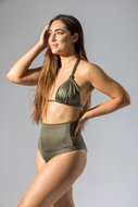 GoldBee Drawstring Bottom Khaki, M - Women's Swimwear