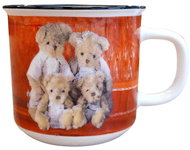 Goba Porcelain mug teddy bears, 450 ml - Mug