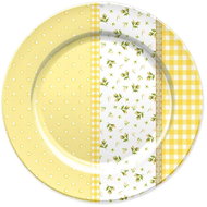 Goba Decorative plate Lilly yellow - Decorative Plate