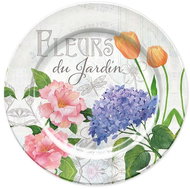Goba Decorative plate Fleurs du Jardin - Decorative Plate