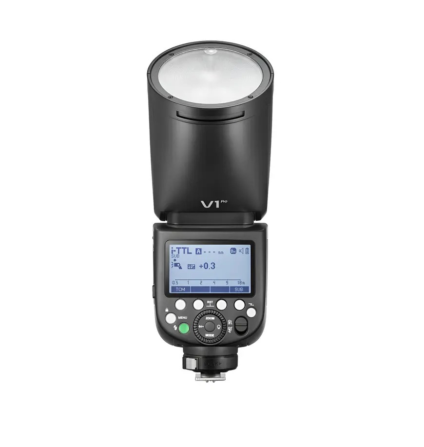 Godox V1Pro OM System & Panasonic vaku