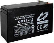 Double Tech Karbantartásmentes ólomakkumulátor DB12-7.2, 12V, 7,2Ah - Szünetmentes táp akkumulátor