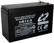 Double Tech Wartungsfreier Bleiakku DB12-9 - 12 Volt - 9 Ah - USV Batterie