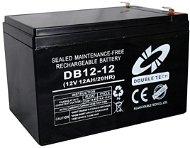 Double Tech Karbantartásmentes ólomakkumulátor DB12-12, 12V, 12Ah - Szünetmentes táp akkumulátor