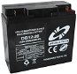 Double Tech Maintenance free lead acid battery DB12-20, 12V, 20Ah - UPS Batteries