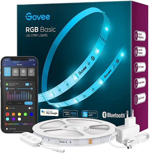 Govee WiFi RGB Smart LED strip 5m - LED Light Strip