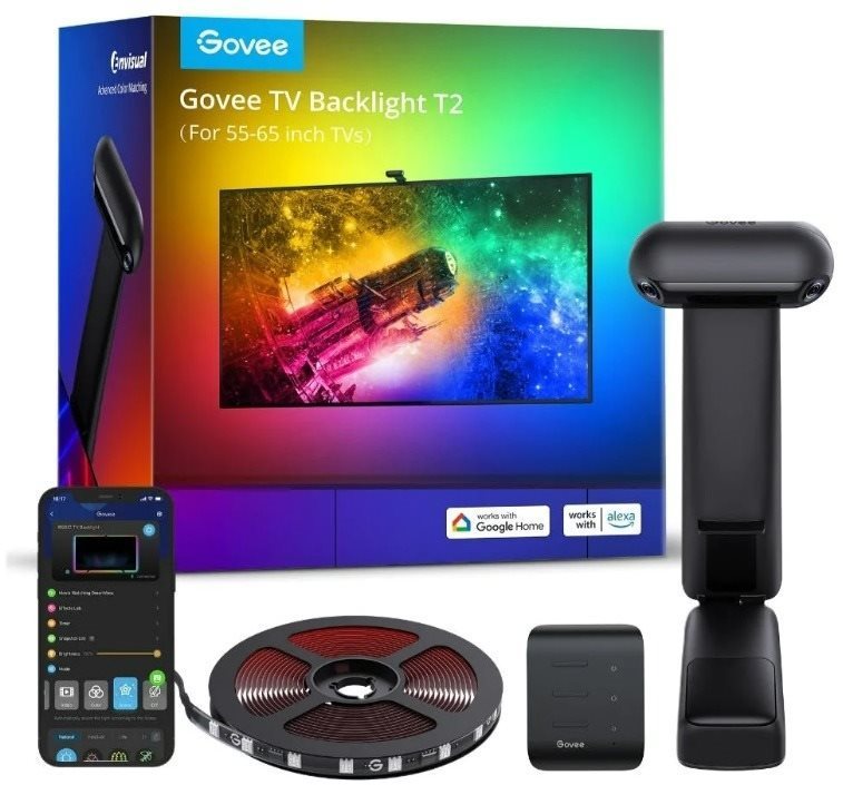 Govee DreamView T2 DUAL TV 55-65" SMART LED RGBIC