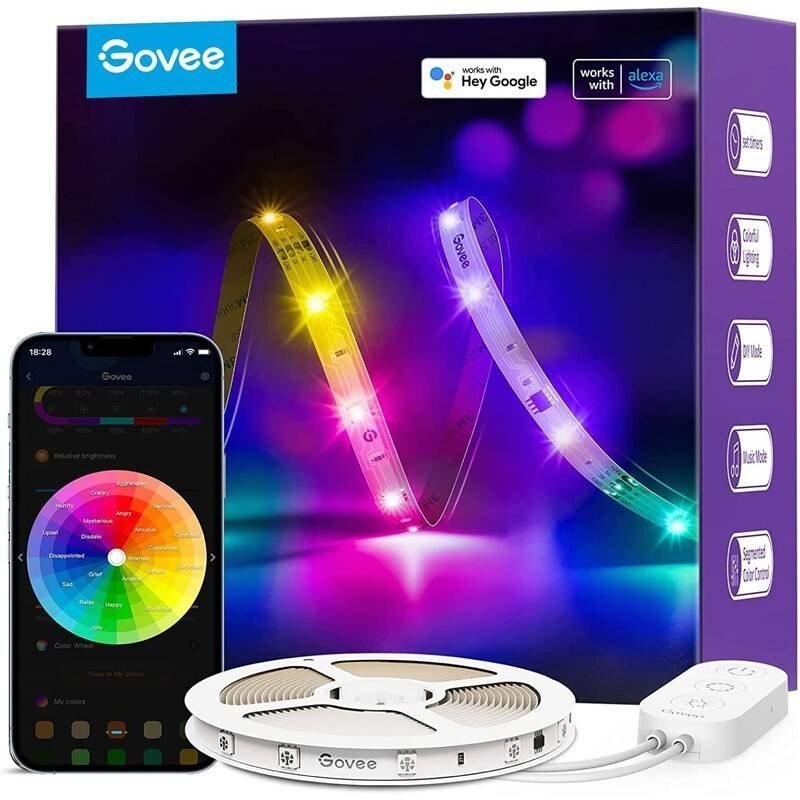 Govee WiFi RGBIC Smart LED PRO szalag 5m