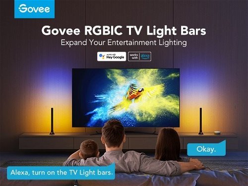 Govee Smart Light Bars, RGBICWW Smart LED-Leuchten Germany