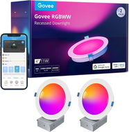 Govee Deckenleuchte LED RGBWW Smart 850 lm, 2 Stück - LED-Licht