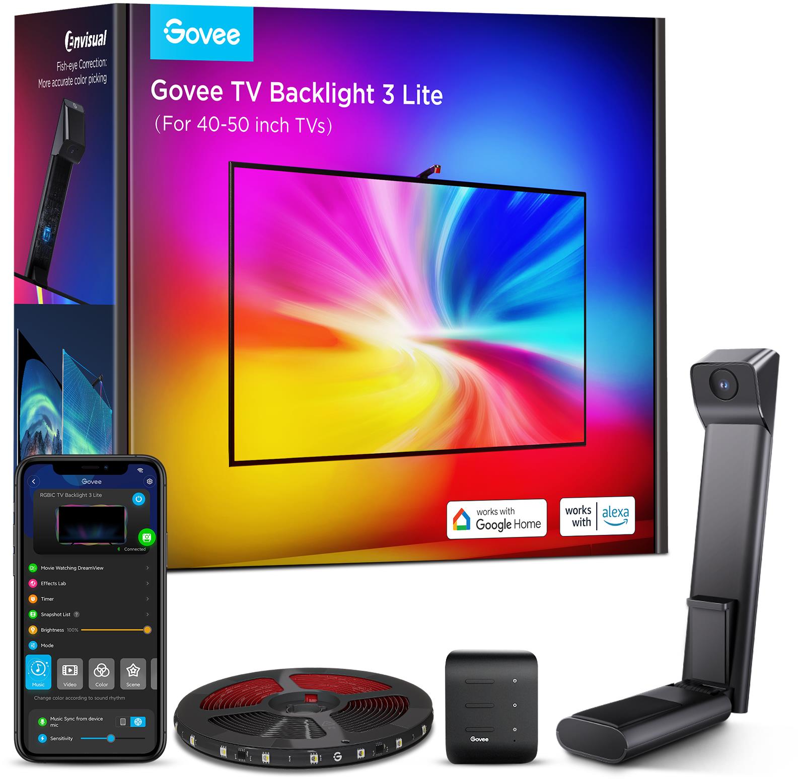 Govee TV Backlight 3 Lite TV 40-50" SMART LED háttérvilágítás RGBIC