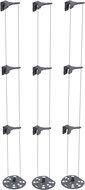 Gusta Garden COCUMBER BUDDY support cable, 3x wall bracket - set of 3 - Plant Support