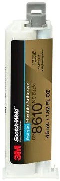 3M™ Scotch-Weld™ DP8610NS rugalmas akril ragasztó, fekete, 45 ml (10:1)