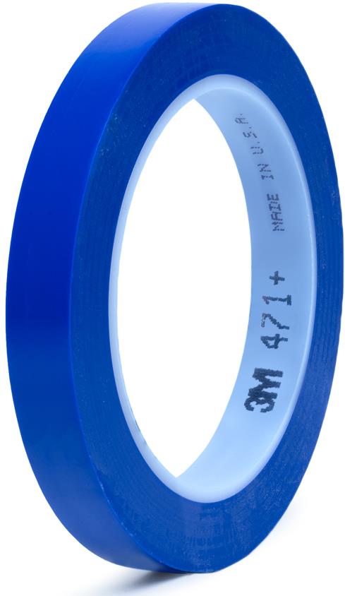 3M Vinyl maszkoló és airbrush szalag 471+, indigókék, 12 mm
