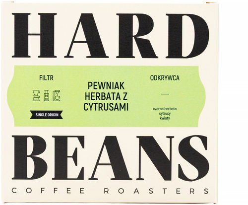 Hard Beans pewniak Herbata z Cytrusami filter 250 g - Coffee - Main image