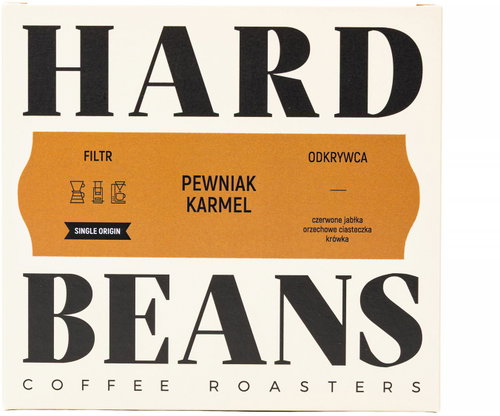 Hard Beans pewniak Brazylia karamel filter, výběrová, 250g - Coffee - Main image