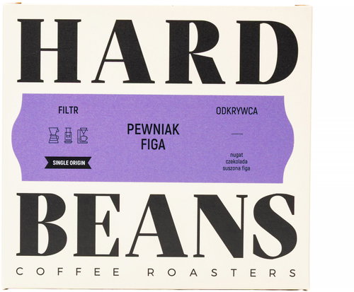 Hard Beans pewniak Figa Fil natural filter, výběrová, 250g - Coffee - Main image