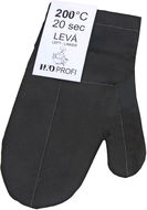 H&D Kuchyňská rukavice, levá, černá, 30x19 cm - Chňapka