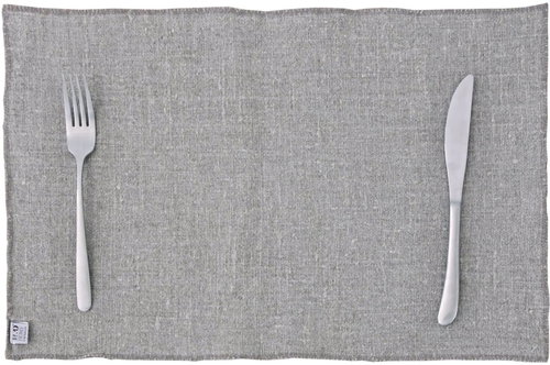 H&D Placemats, 33×46 cm, linen, beige - Placemat - Main image