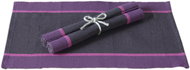 H&D Placemats 2 pcs, 30x45 cm, cotton and PES, purple - Placemat